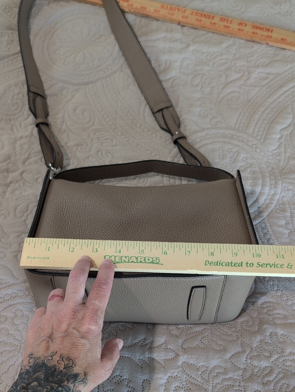 The Horse Clementine Bag Taupe - Picture 9 of 11
